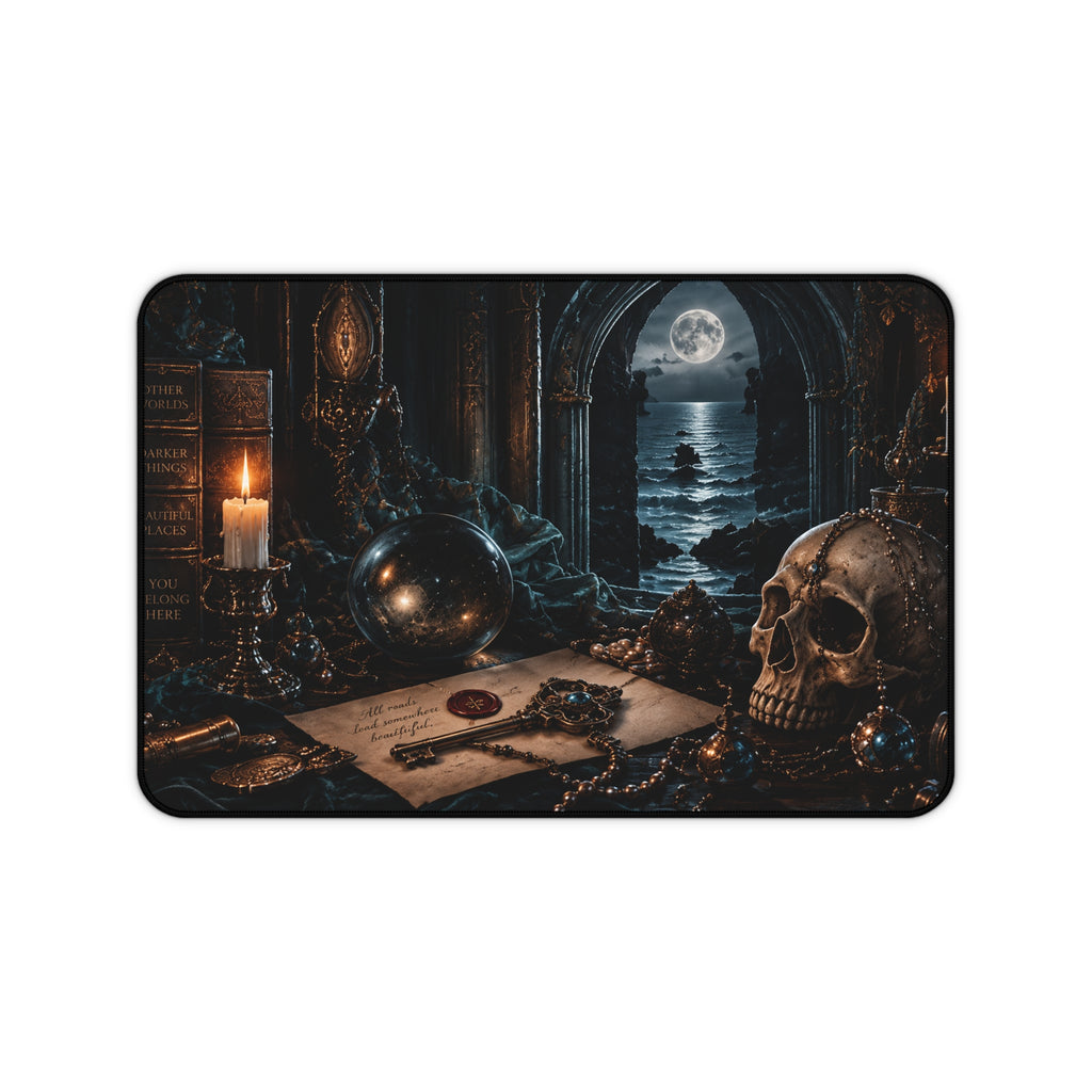 The Wanderer's Study Desk Mat | House Noctiran