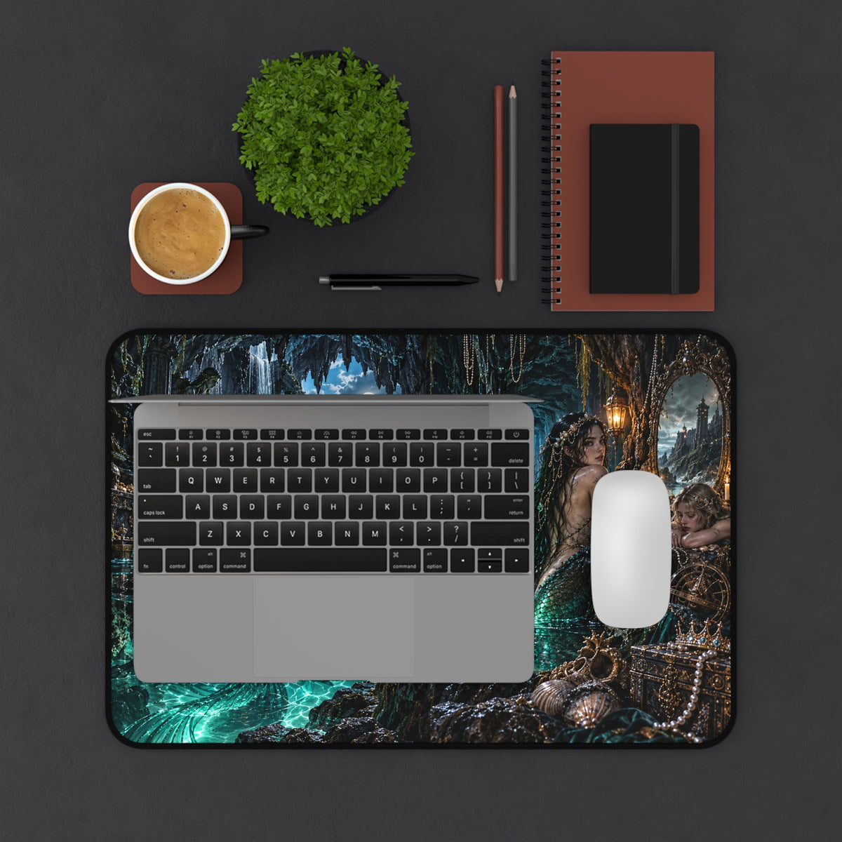 The Sirens' Grotto Desk Mat | House Noctiran