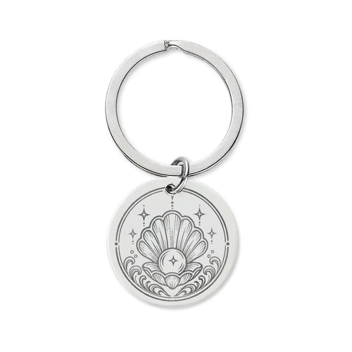 Artifact of the Sirens' Grotto | Engraved Keychain