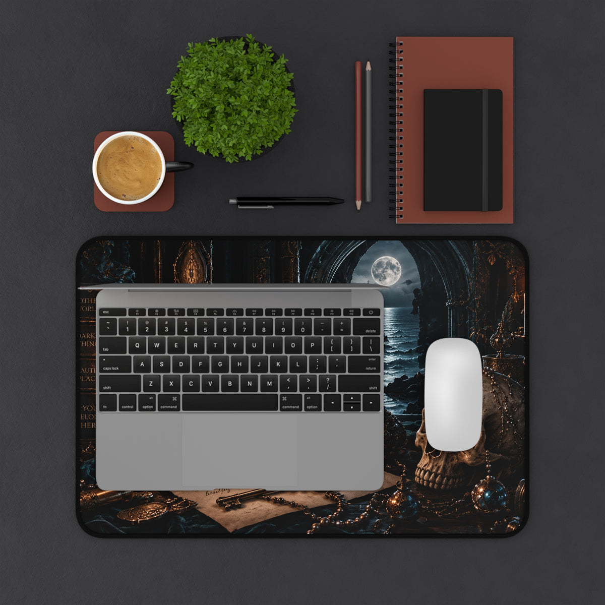 The Wanderer's Study Desk Mat | House Noctiran