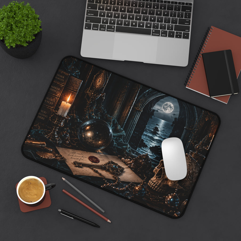 The Wanderer's Study Desk Mat | House Noctiran