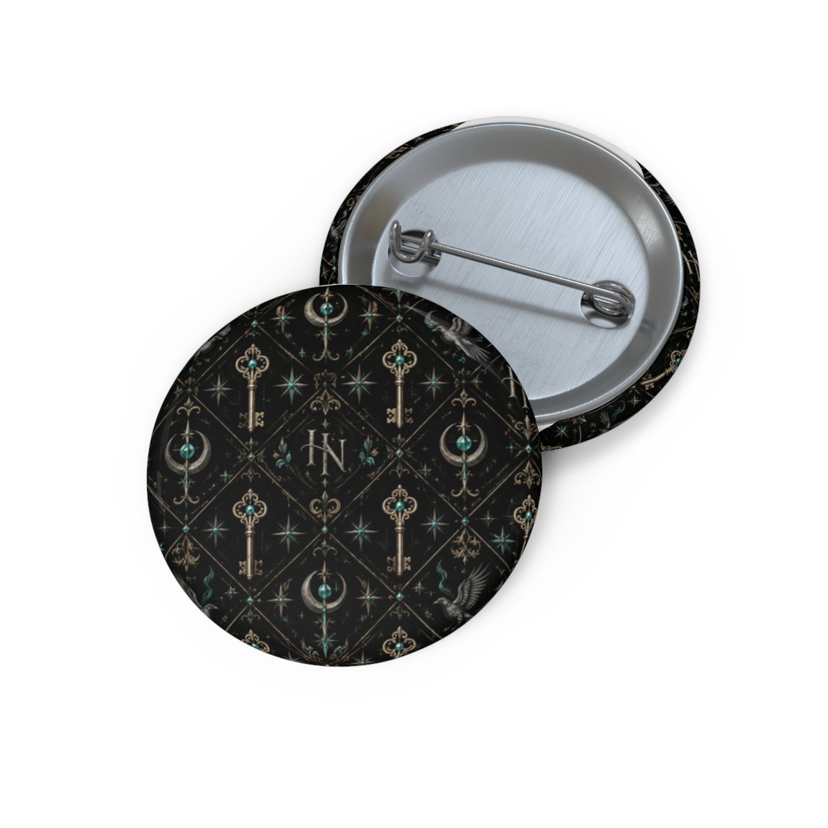 The House Pattern | Button Pin | House Noctiran